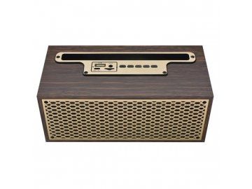 Retro bluetooth reproduktor Anatronic XM 5h hnědý 1