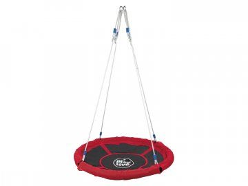 KidLand Závěsná houpačka houpací kruh 113 cm červený