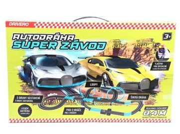 DRIVERO Autodráha super závod 8,4m 4