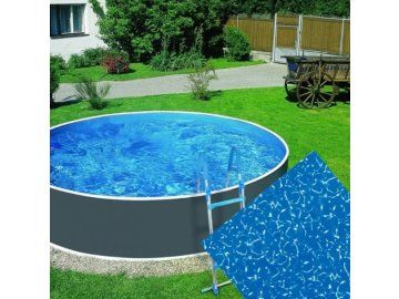 Náhradní bazenova folie waves pro kulaté bazény