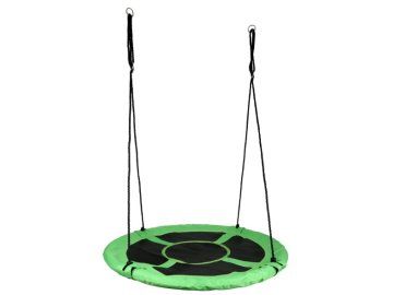 Wonderland Závěsná houpačka houpací kruh 113 cm zelený