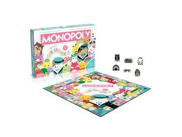 Hasbro Desková hra Monopoly Squishmallow CZ SK