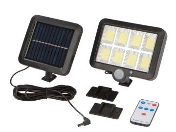 EasyMaxx Solární reflektor s detektorem pohybu 11113