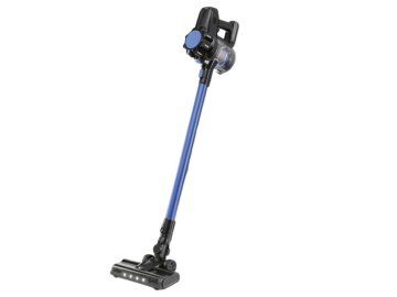 CleanMaxx AKU cyklónový tyčový a ruční vysavač s rotačním kartáčem 2v1 ATVSB 19118 černomodrý (5)