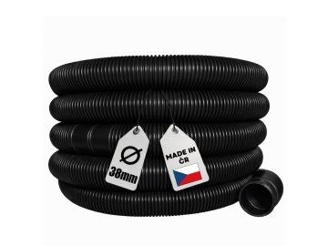 2614 2 hadice bazenova 38 mm 6m cerna