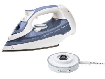 SwitchOn Bezdrátová napařovací žehlička SDBK 2400 E1 modrá (2)