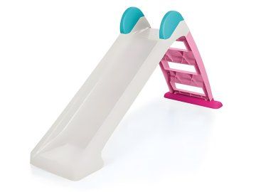 Dolu 2575 Skluzavka pro děti 133x45x72 cm bílo růžová 1