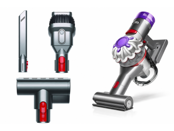 Dyson AKU ruční vysavač s rotačním kartáčem Car+Boat 586120 stříbrný 67