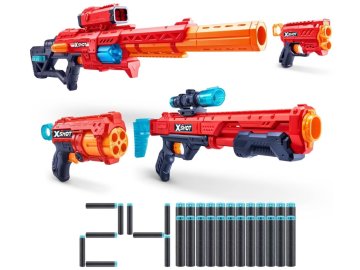 Zuru Sada dětských zbraní X shot Excel Combo Pack