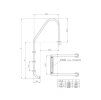 Planet Pool 08133 Bazénové schůdky Široké 4 stupně 150 cm