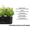 Květináč chytrá zahrádka N8werk Smart Garden 03083 36,3 x 16,5 x 47,5 cm černá