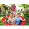 KidLand Závěsná houpačka - houpací kruh 113 cm červený