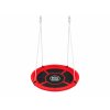 KidLand Závěsná houpačka - houpací kruh 113 cm červený