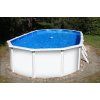 Planet Pool Nadzemní bazén s ocelovou stěnou Classic White Blue 6,1 x 3,6 x 1,2 m 28914 1
