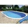 Planet Pool Zapuštěný bazén s ocelovou stěnou Exklusiv WHITE/Blue 5,25 x 3,20 x 1,5 m 0031