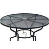 Rojaplast Kovový zahradní kulatý stůl 106 cm ZWMT 51 1