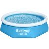 Bestway Bazén s nafukovacím prstencem Fast Set 2,44 x 0,61 m 57448