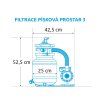 Marimex 10600010 Písková bazénová filtrace ProStar 3 1
