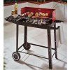 GardenMeister Zahradní gril na dřevěné uhlí Basic Trolley BBQ WM044249