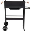 GardenMeister Zahradní pojízdný gril na dřevěné uhlí Party Trolley BBQ WM044249 10 1
