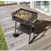 GardenMeister Zahradní pojízdný gril na dřevěné uhlí Party Trolley BBQ WM044249 10 2