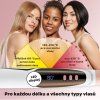 VITALmaxx Žehlička na vlasy kulma s ondulací Profi Hair Styler 3v1 14976 (1)