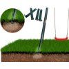 GardenLine Dětská zahradní houpačka 2v1 sedátko + 1 houpací hnízdo KRE 1111 4