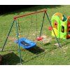 GardenLine Dětská zahradní houpačka 2v1 sedátko + 1 houpací hnízdo KRE 1111 3
