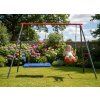 GardenLine Dětská zahradní houpačka 2v1 sedátko + 1 houpací hnízdo KRE 1111 8