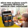 GourmetMaxx Vertikální trojitá horkovzdušná fritéza FryUp3 17 l 19712 (7)