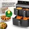 GourmetMaxx Vertikální trojitá horkovzdušná fritéza FryUp3 17 l 19712 (2)