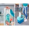 Mop Leifheit Profi XL + vědro Profi XL s integrovanými kolečky 55395