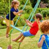 GardenLine Dětská zahradní houpačka 4v1 houpací kluzák + 2x sedátko TP 1050 3