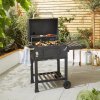 GrillMaster Zahradní gril na dřevěné uhlí American BBQ 1